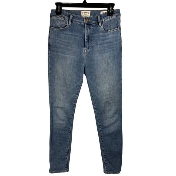 Frame Le high Skinny Crop Amal Denim Jeans Women's 30 - Picture 1 of 10
